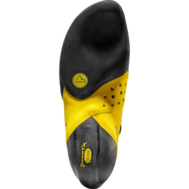 La Sportiva Solution Comp Herren Kletterschuh black-yellow