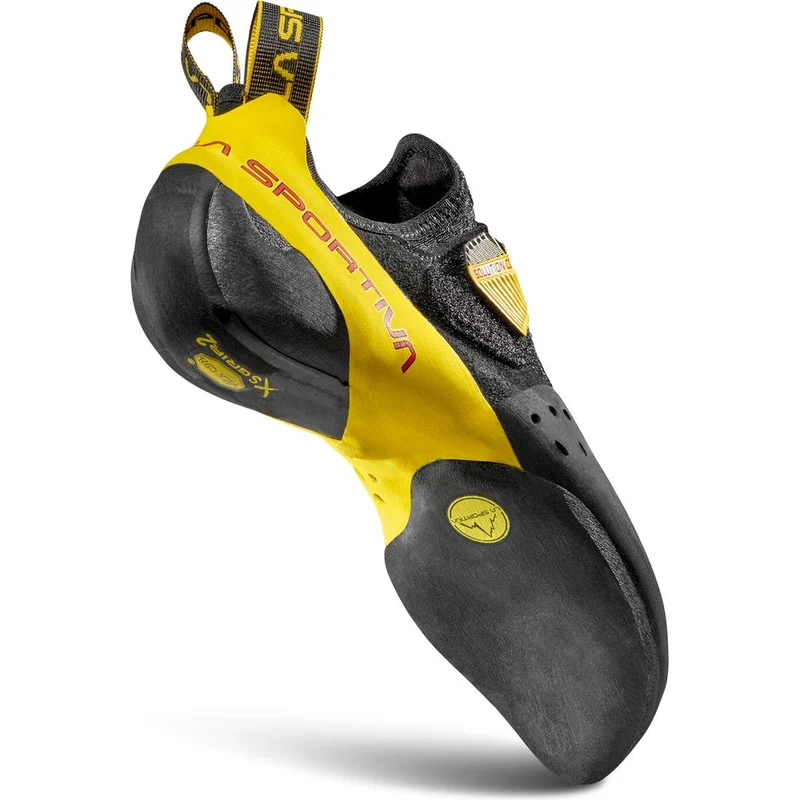 La Sportiva Solution Comp Herren Kletterschuh black-yellow