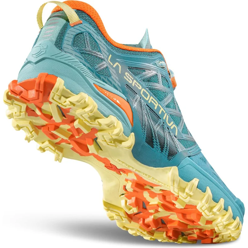 La Sportiva Bushido III Wide Damen Trailrunningschuh everglade zest