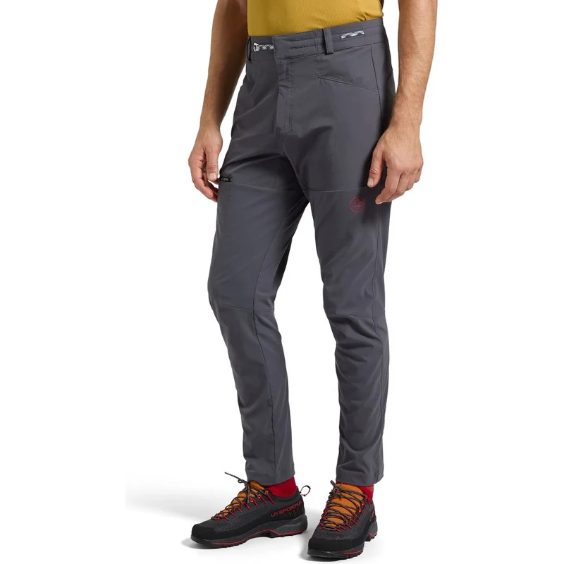 La Sportiva Machina Tech Herren Kletterhose onyx mountain red
