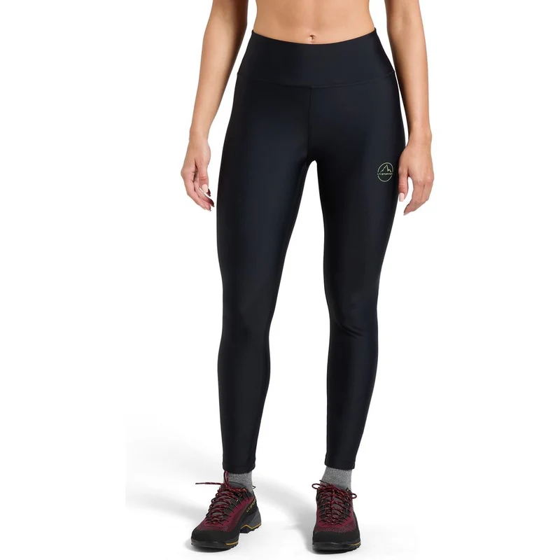 La Sportiva Aerial Leggings Damen Kletterhose black aspen green