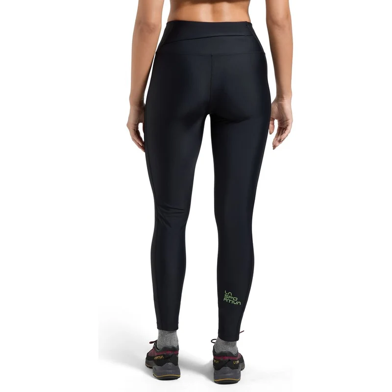 La Sportiva Aerial Leggings Damen Kletterhose black aspen green