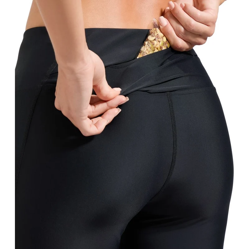 La Sportiva Aerial Leggings Damen Kletterhose black aspen green