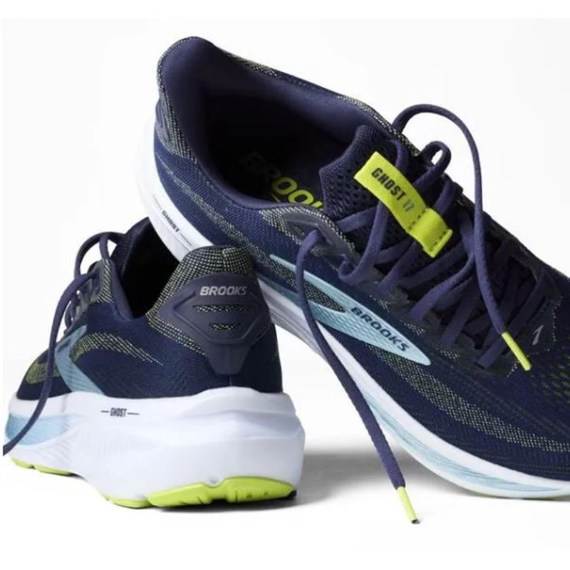 Brooks Ghost 17 Men peacoat lime blue