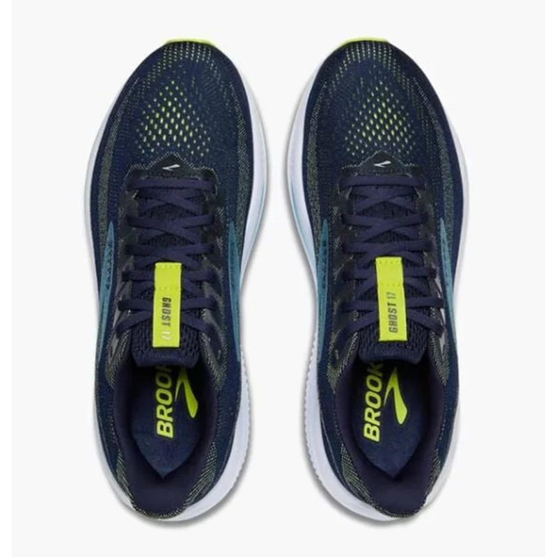 Brooks Ghost 17 Men peacoat lime blue