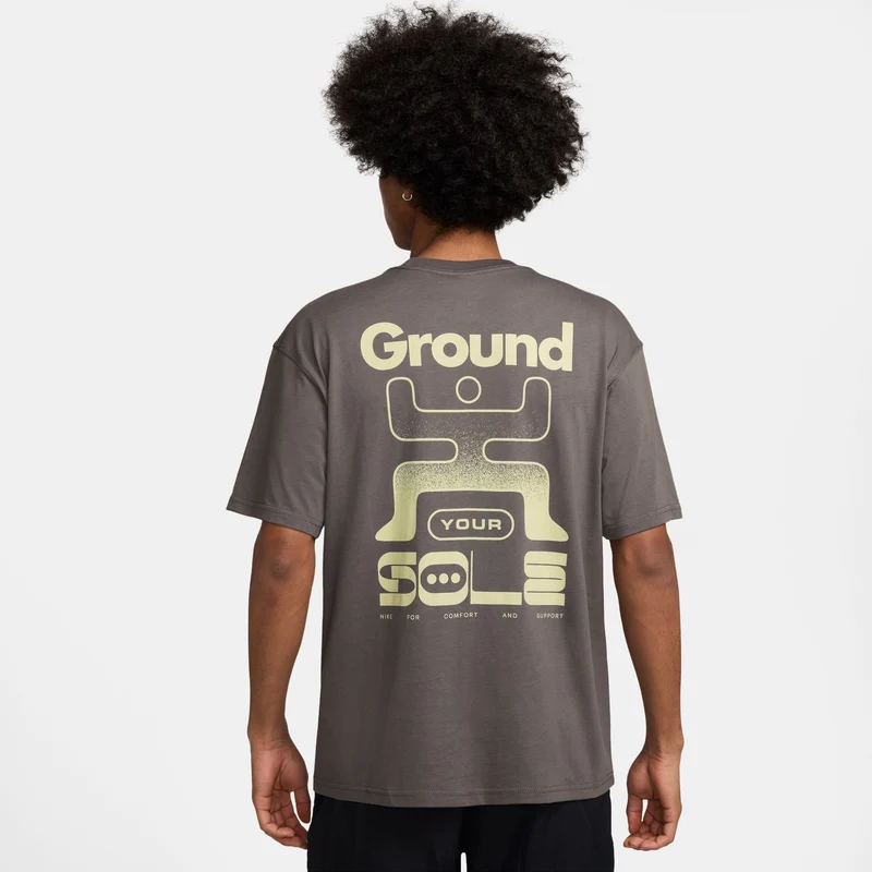 NIKE U NSW TEE M90 OC MED GFX BR - Baumwollshirt