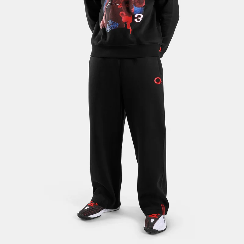 Allen Iverson Relaxed Open Hem Brushed Fleece Men's Joggers