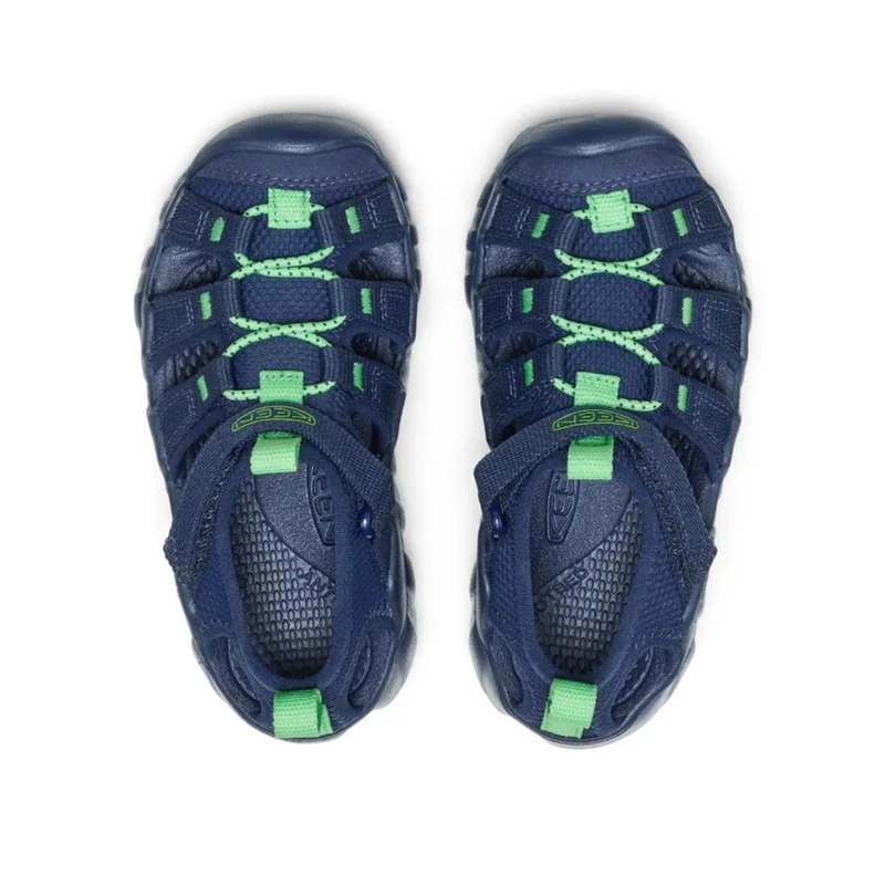 Keen Hyperport H2 C Kids naval academy vibrant green