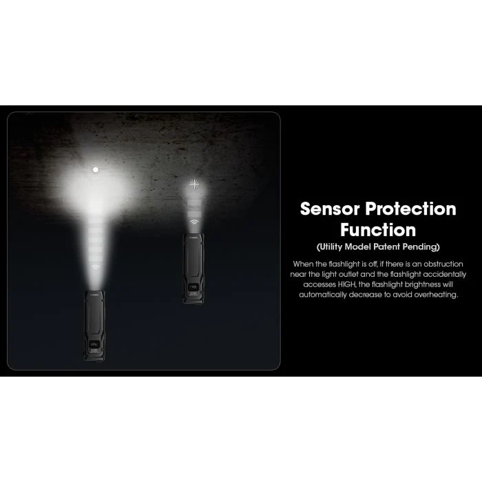Nitecore | EDC23 | Zaklamp Oplaadbaar | 2500 Lumen
