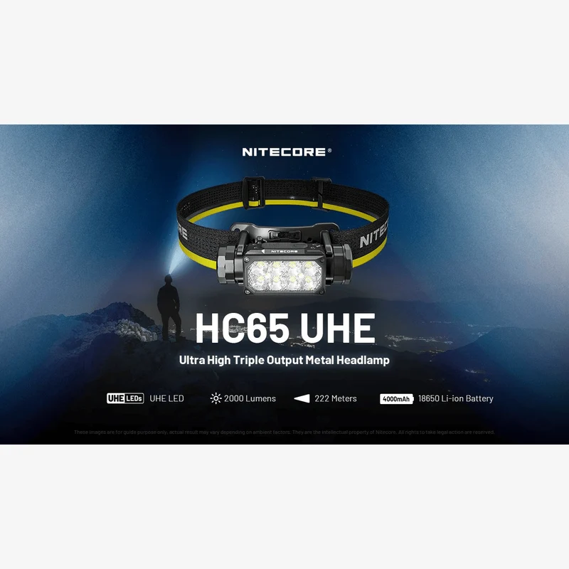 Nitecore | HC65 UHE (2000 Lumen)
