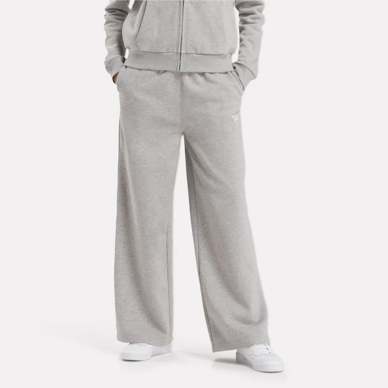 Identity Small Logo Wide Leg Pant
