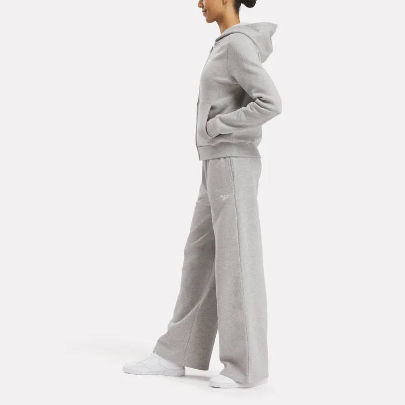 Identity Small Logo Wide Leg Pant