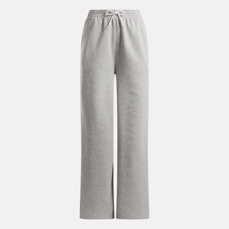 Identity Small Logo Wide Leg Pant