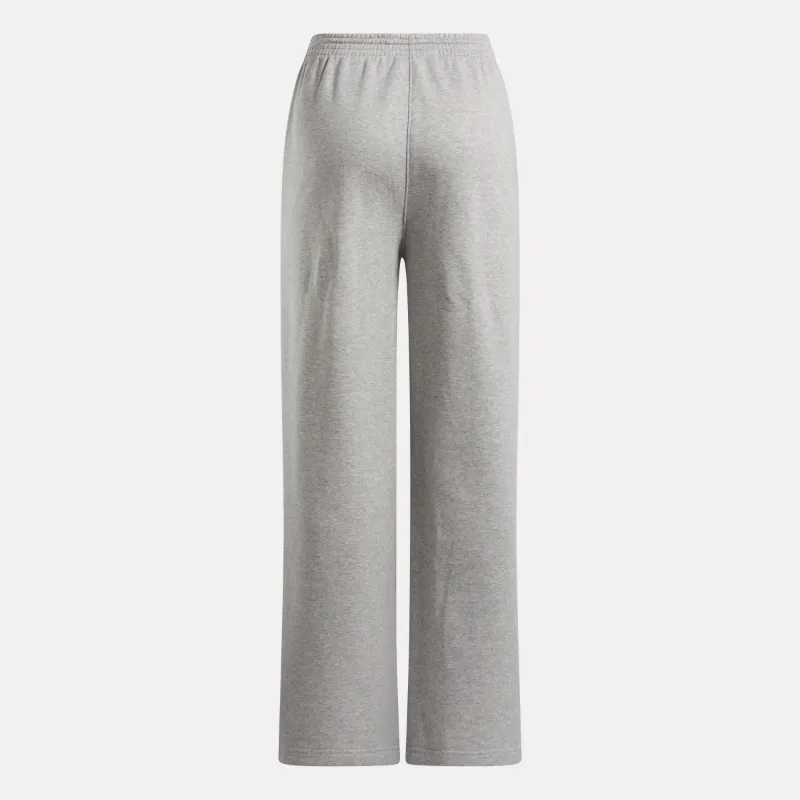 Identity Small Logo Wide Leg Pant