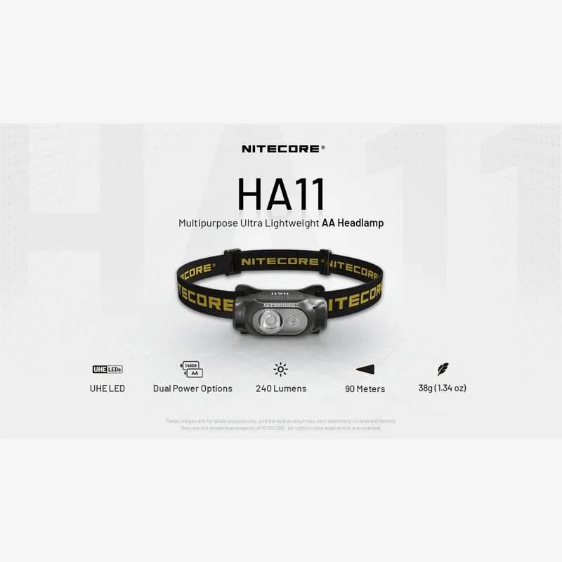 Nitecore | HA11 | Hoofdlamp | 240 Lumen