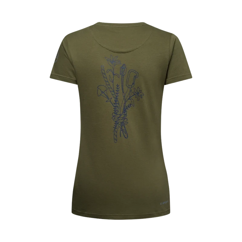 La Sportiva Climb Flower T-Shirt Woman