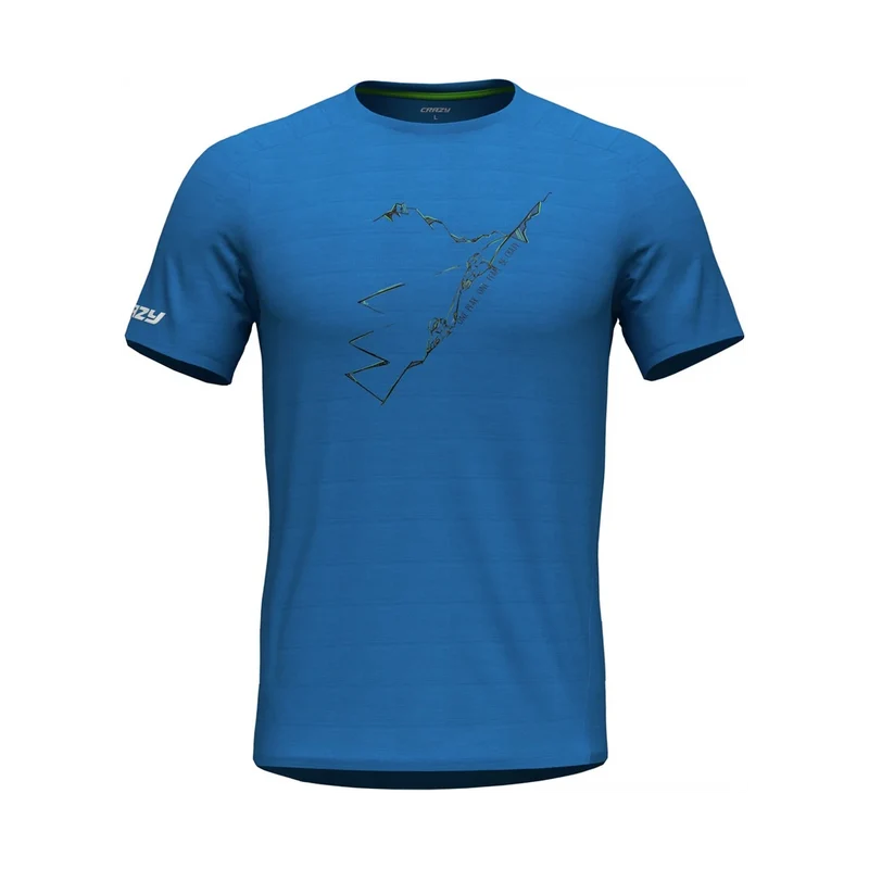 Crazy Idea Shirt Logo Blue