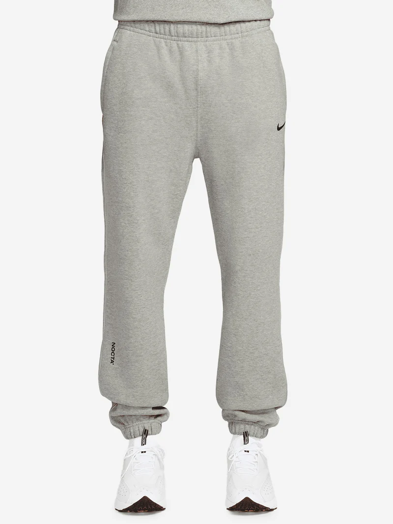 Pantaloni tuta grigi NOCTA in fleece x Drake