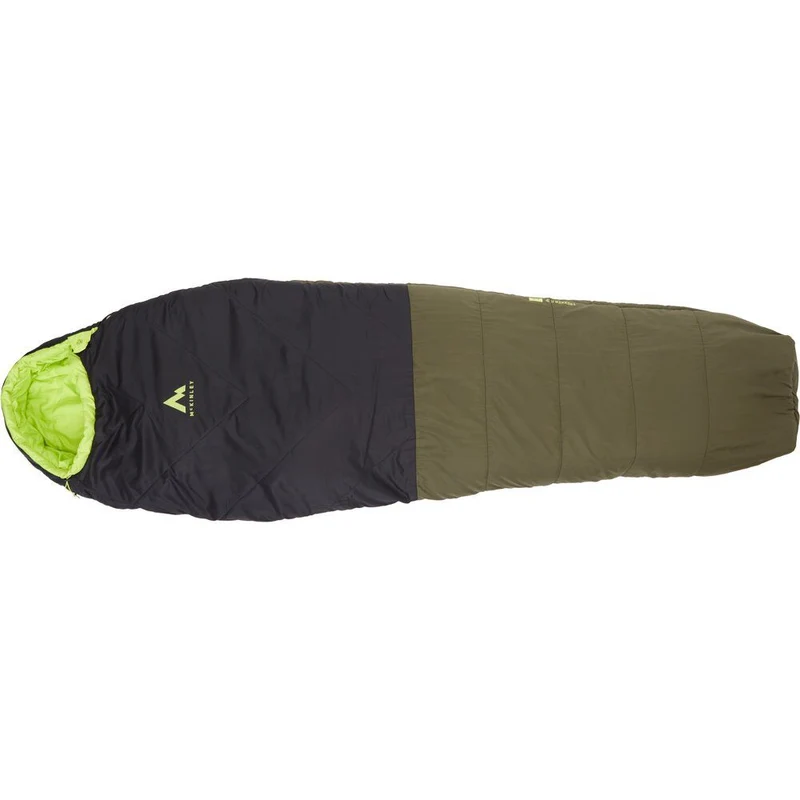 McKinley Mumien-Schlafsack Trekker R 10 olive-dark-black-nig