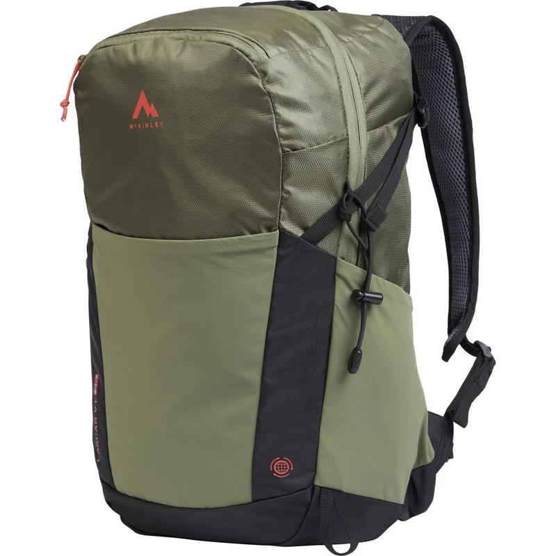 McKinley Lascar VT 26 Wanderrucksack olive dark/red rust