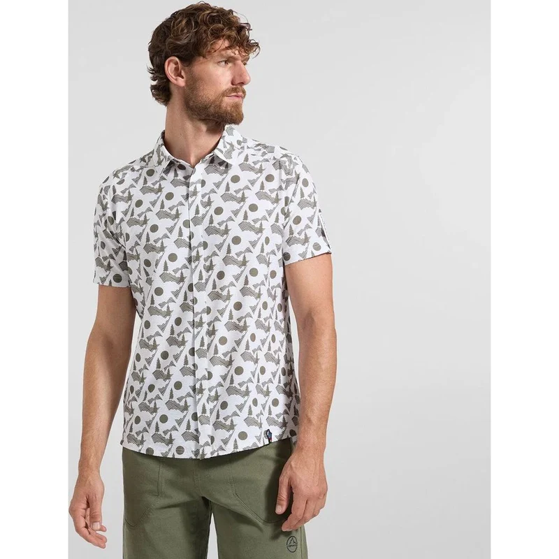 La Sportiva Move Tech Shirt Unisex chalk-cypress
