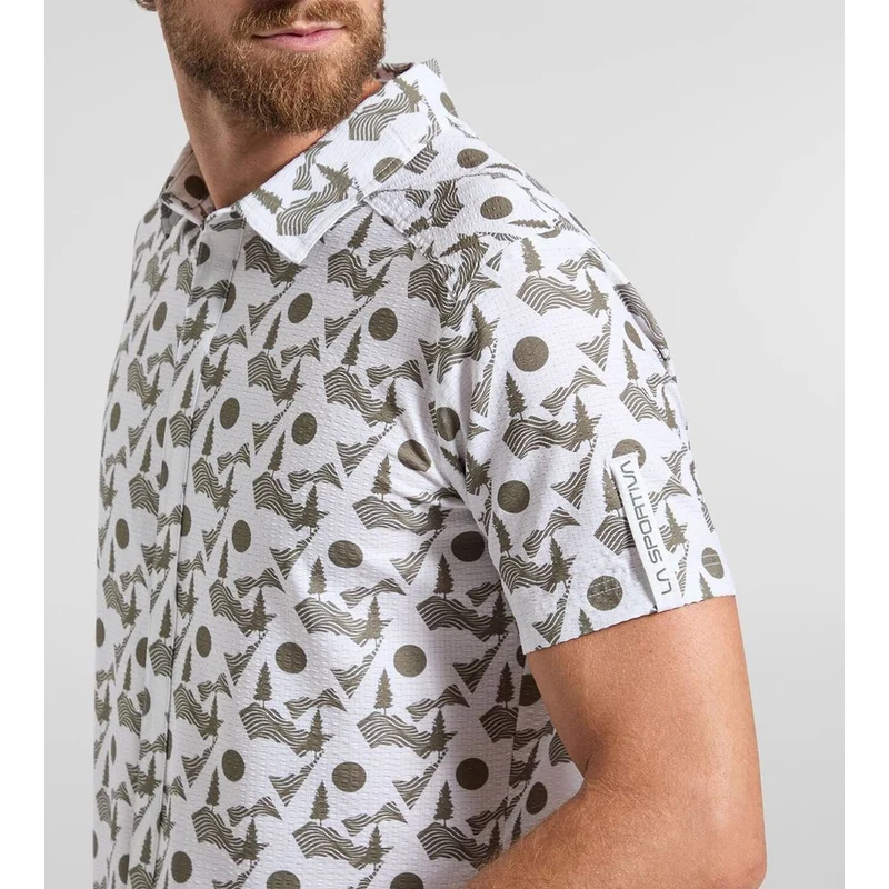 La Sportiva Move Tech Shirt Unisex chalk-cypress