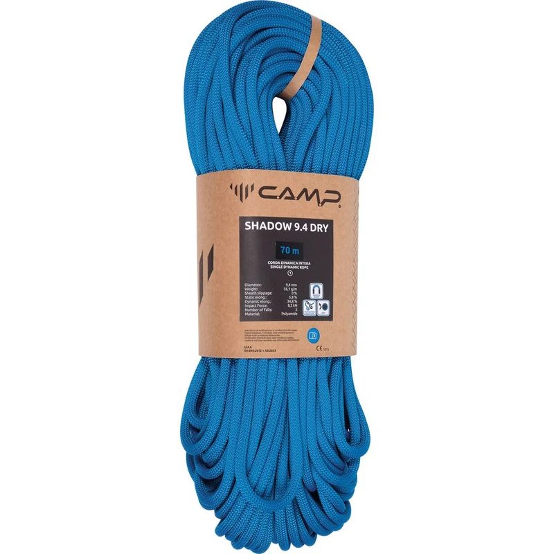 Camp Shadow 9.4 Dry Kletterseil blue