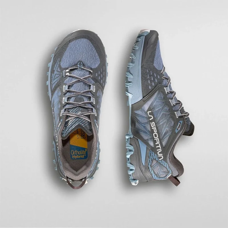 La Sportiva Bushido III Wide Trailrunningschuh Damen carbon-limestone