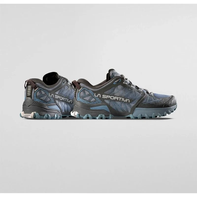 La Sportiva Bushido III Wide Trailrunningschuh Damen carbon-limestone