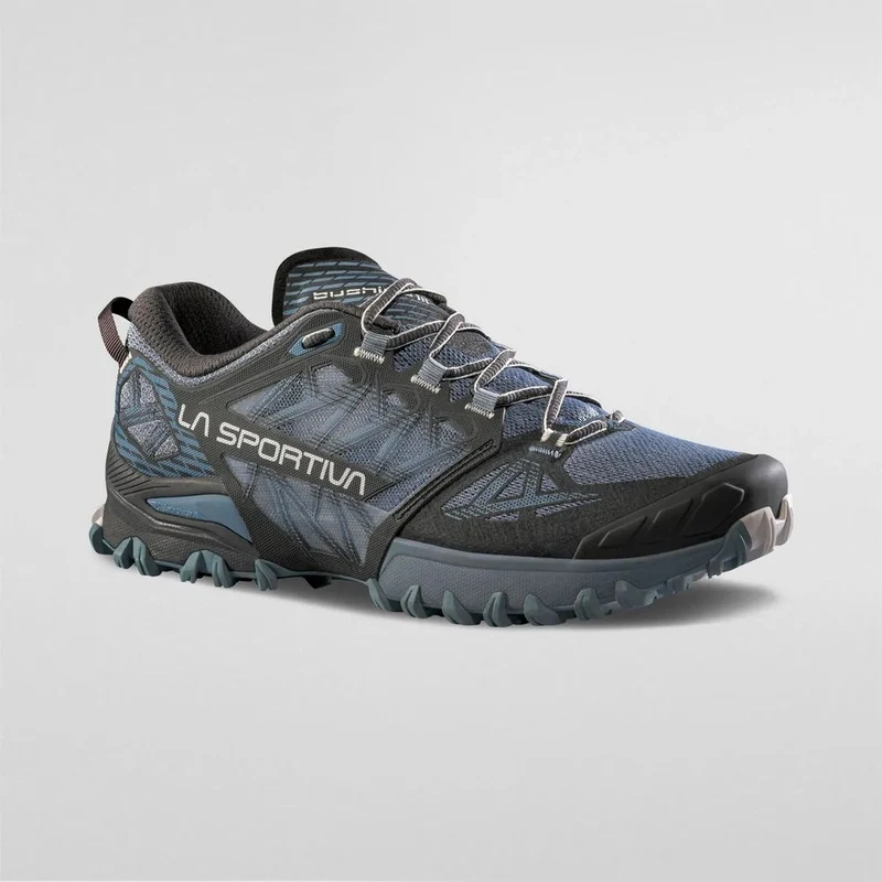 La Sportiva Bushido III Wide Trailrunningschuh Damen carbon-limestone
