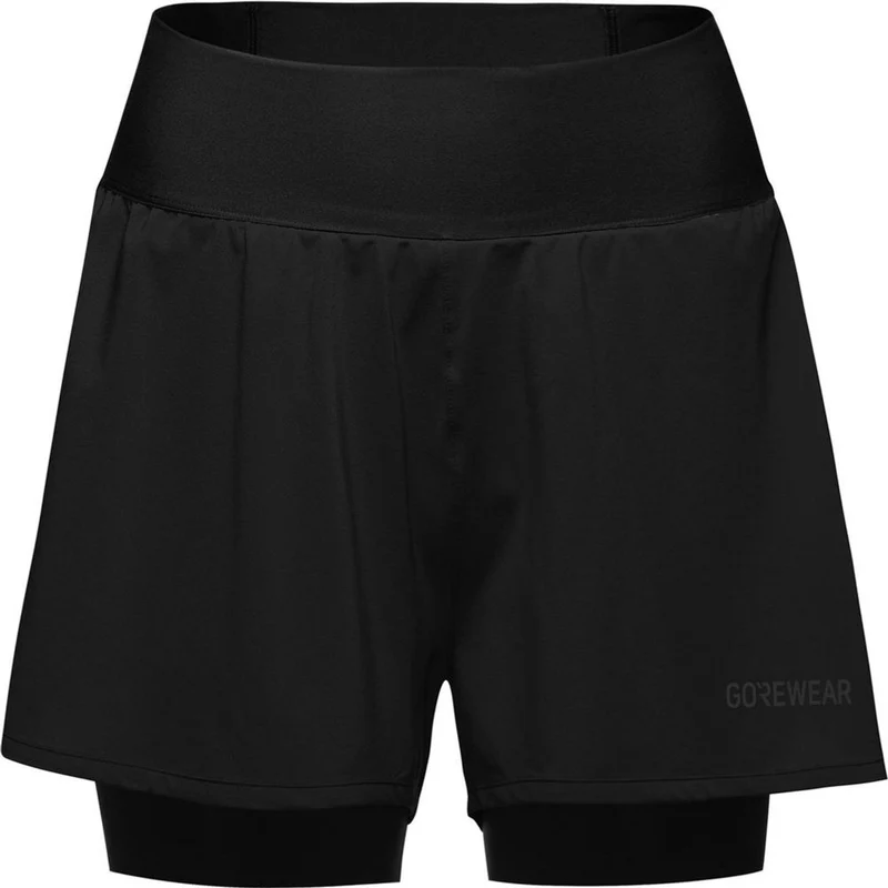 Gorewear Concurve 3” 2in1 Shorts Damen Laufhose black