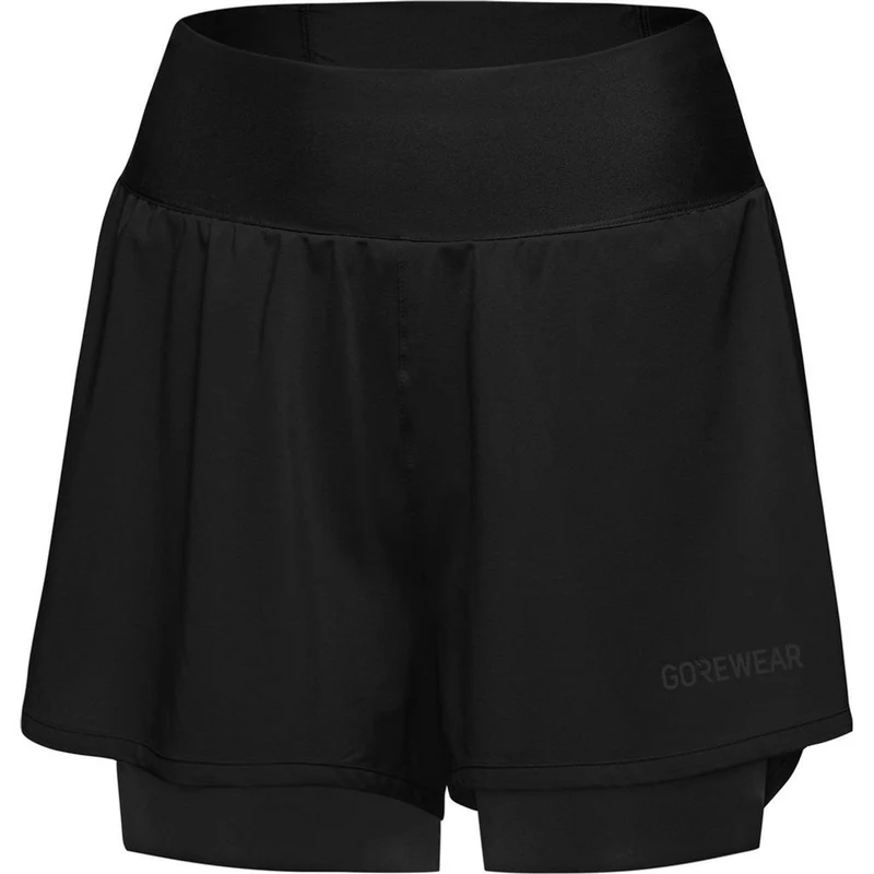Gorewear Concurve 3” 2in1 Shorts Damen Laufhose black