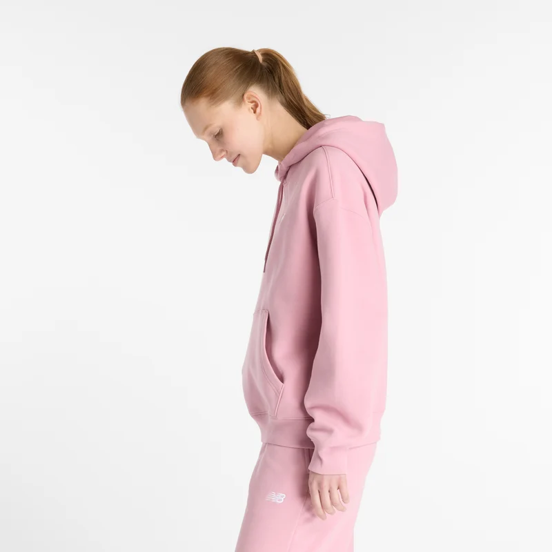 NEW BALANCE Sport Essentials Fleece Hoodie Oversized