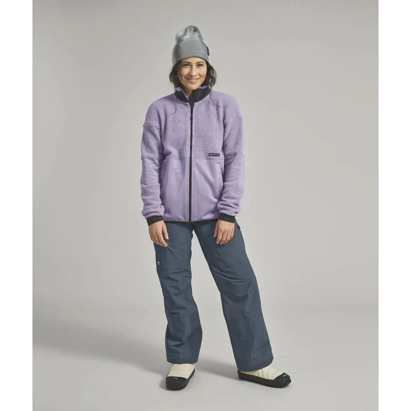 Ortovox Fleece Teddy Jacket Damen Fleecejacke lush-lavender