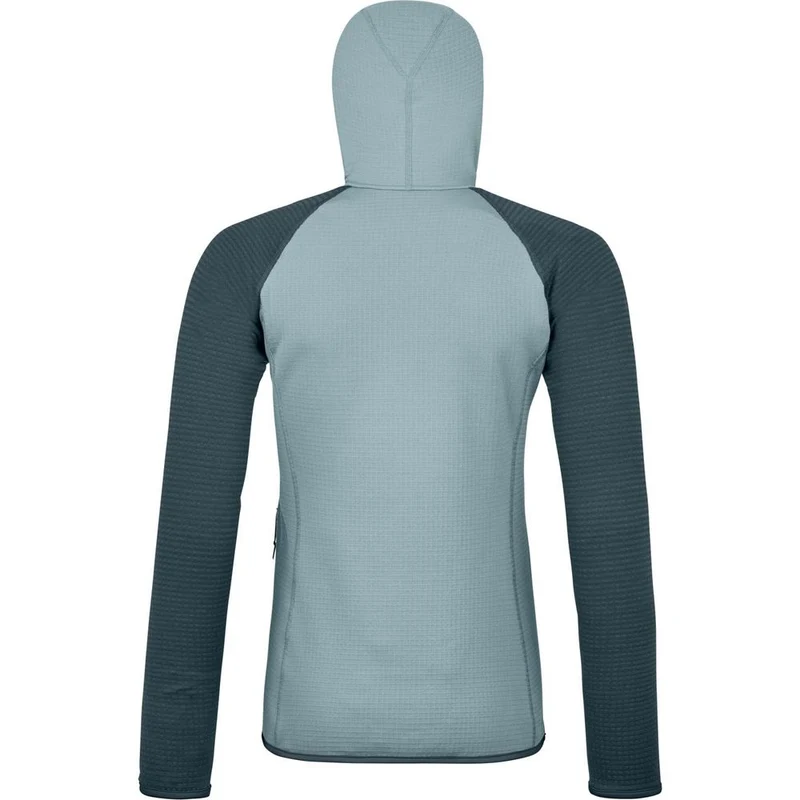 Ortovox Fleece GP Classic Knit Hoody Damen Fleecejacke glacier-grey