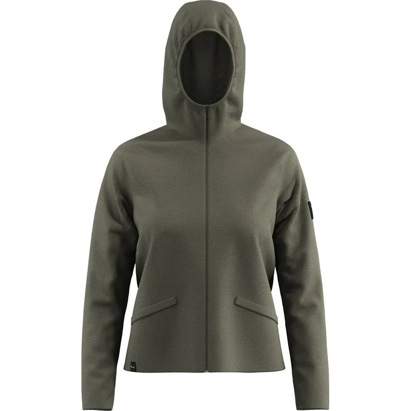Salewa Fanes Sarner Woll-Jacke Damen faded-green-melange