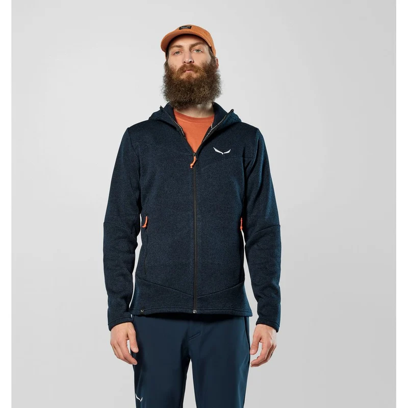 Salewa Puez Rocca Hooded Midlayer Herren navy-blazer