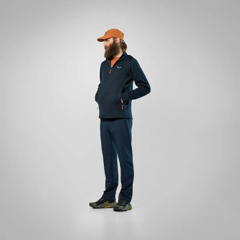 Salewa Puez Rocca Hooded Midlayer Herren navy-blazer