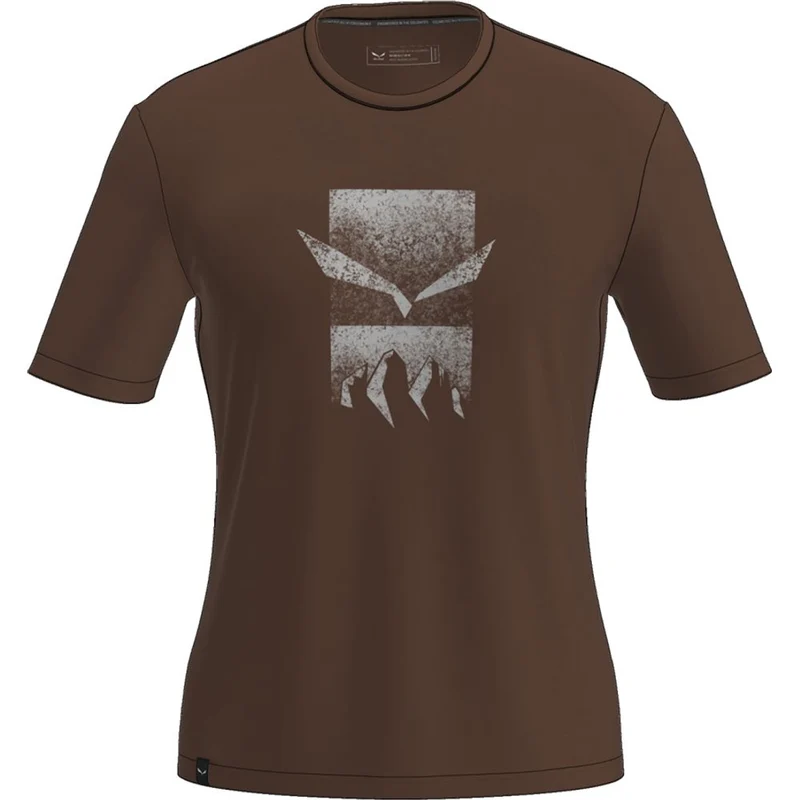 Salewa Eagle 3 Cime T-Shirt Herren earth-brown