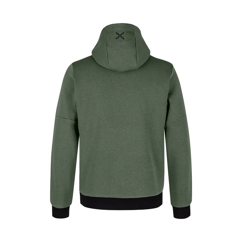 LOGO COTTON HOODED SWEATER