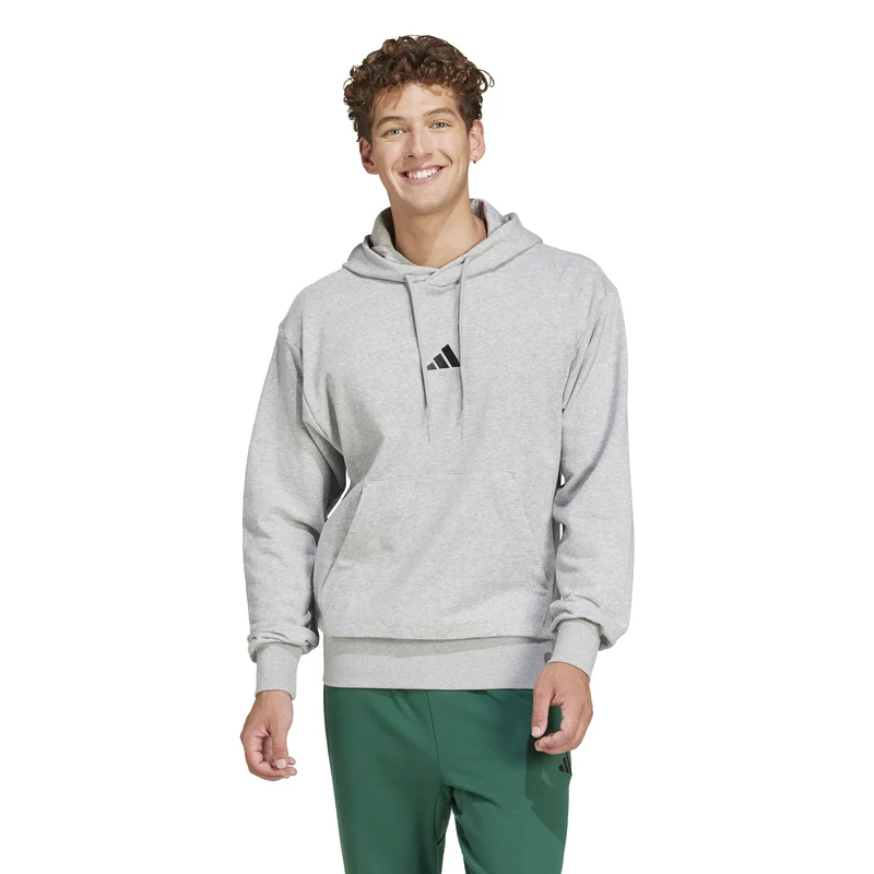 ADIDAS M FEELCOZY HD Hoodie aus French Terry