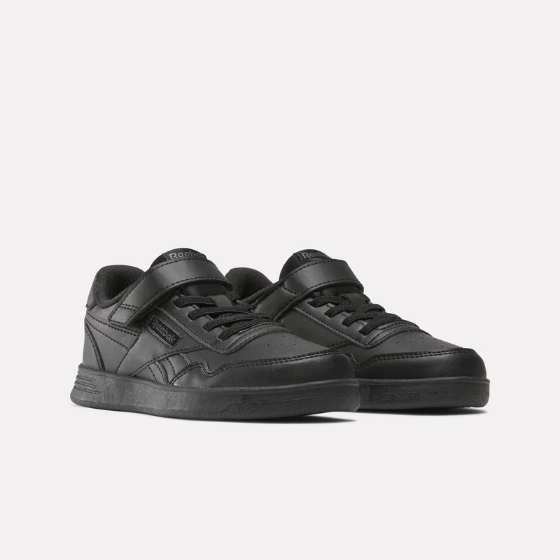 Court Advance Elastic & Top Strap Kid's Trainers
