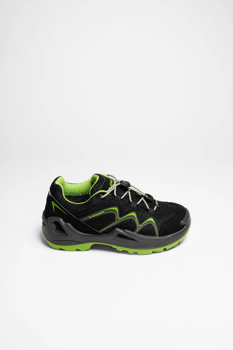 Innox GTX Lo Junior Kinder (Schwarz/Limone)
