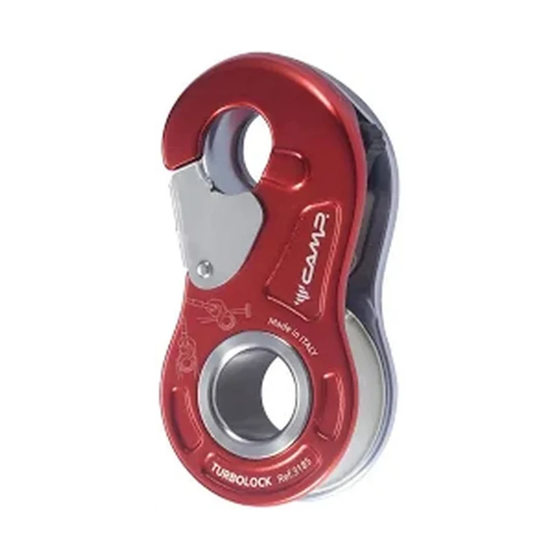 Camp TurboLock, kompakte Umlenkrolle mit integrierter Seilklemme
