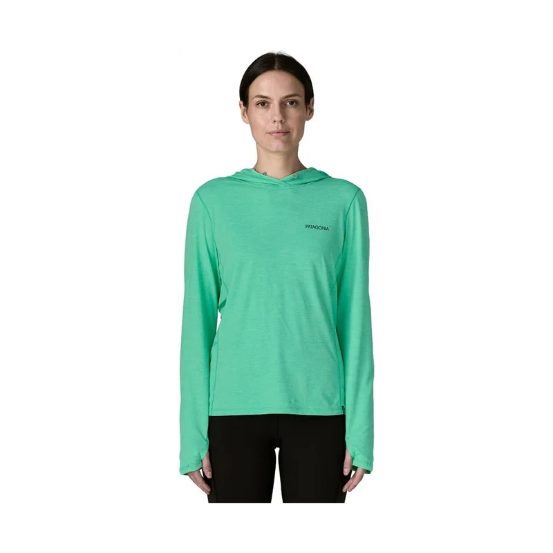 Patagonia Cap Cool Sun Hoody Peak Woman