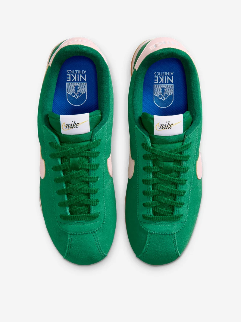 W Cortez in pelle verdi e rosa
