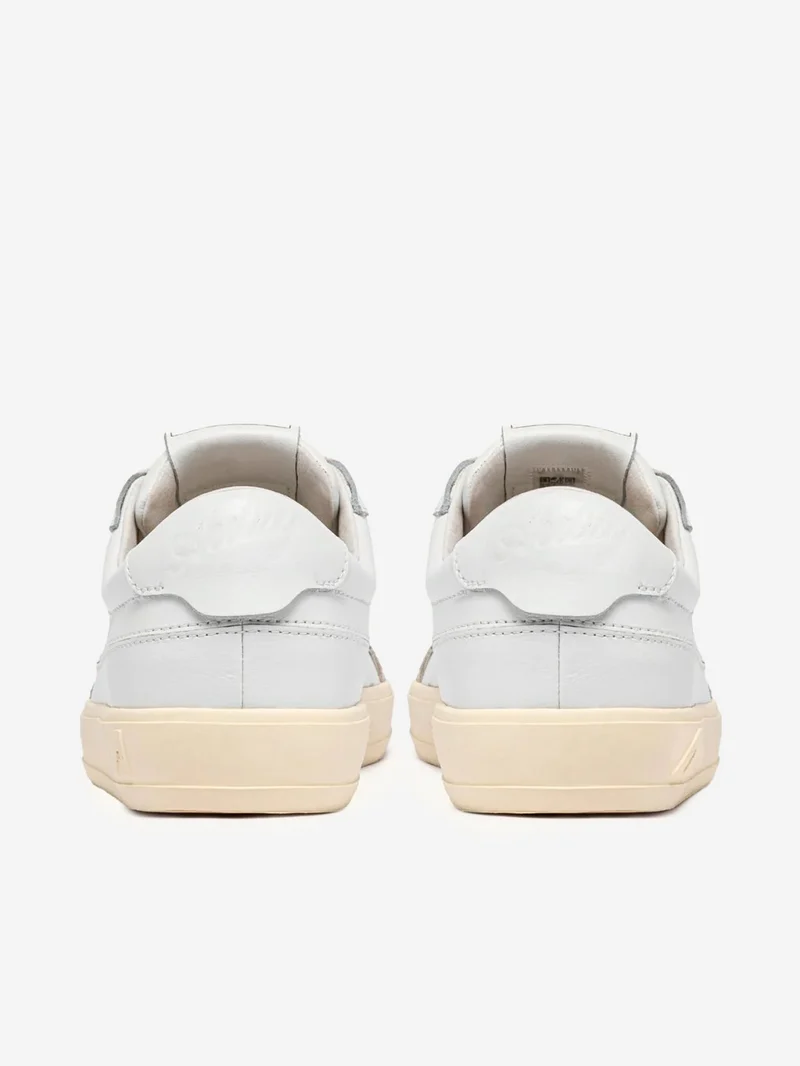 Windscape Low in pelle bianca
