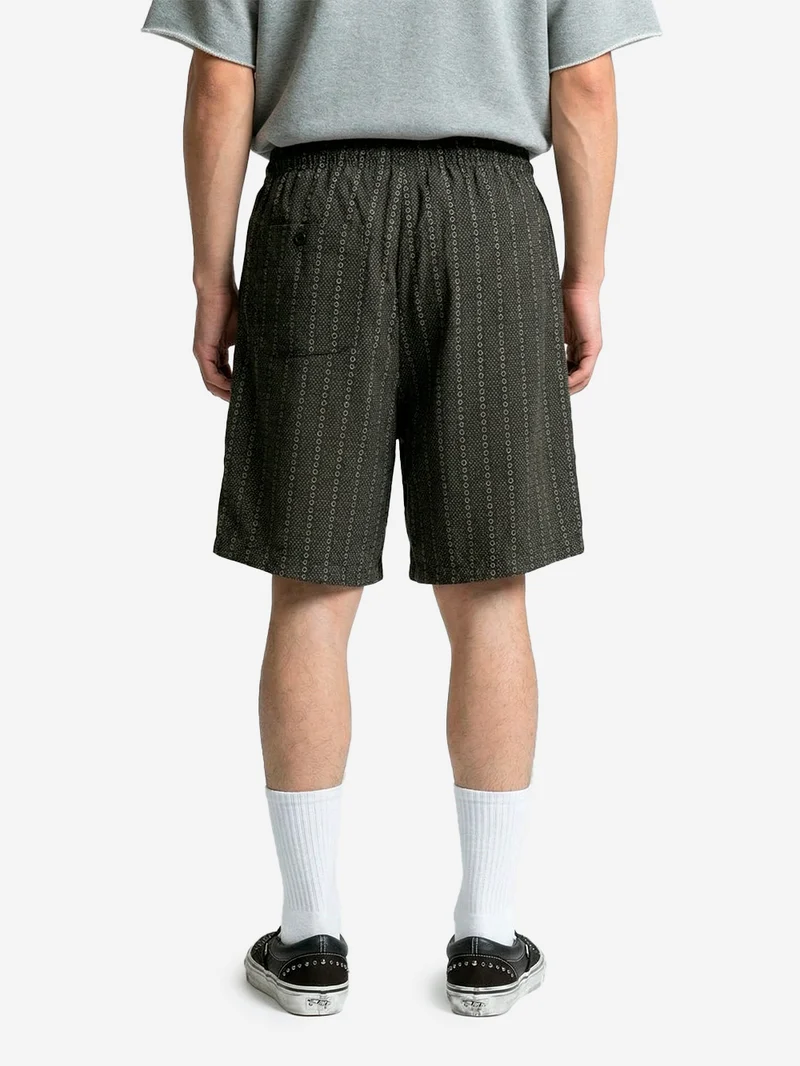 Shorts HD in misto cupro con jacquard ratine