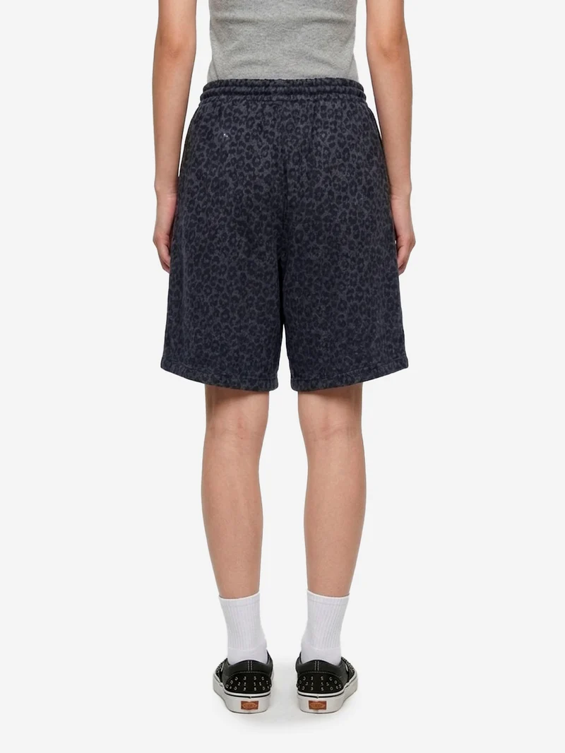 Shorts HD String Cowboy in jacquard di rayon leopardato