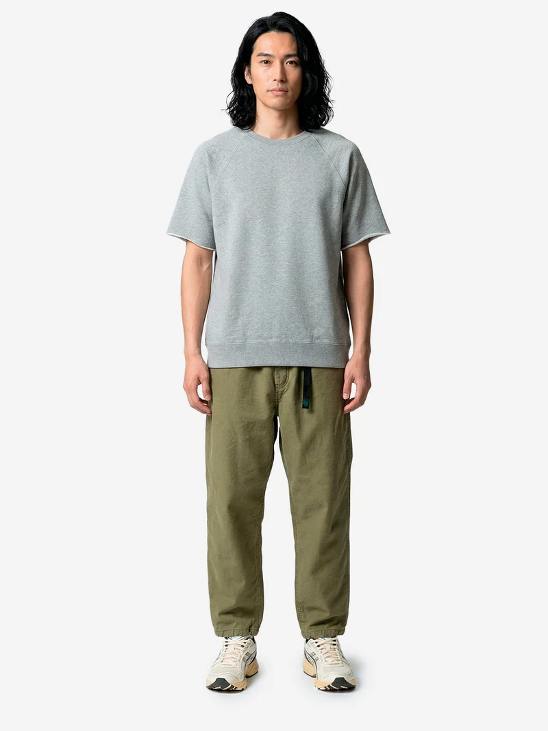 Pantaloni 'Logger Belted' in verde oliva